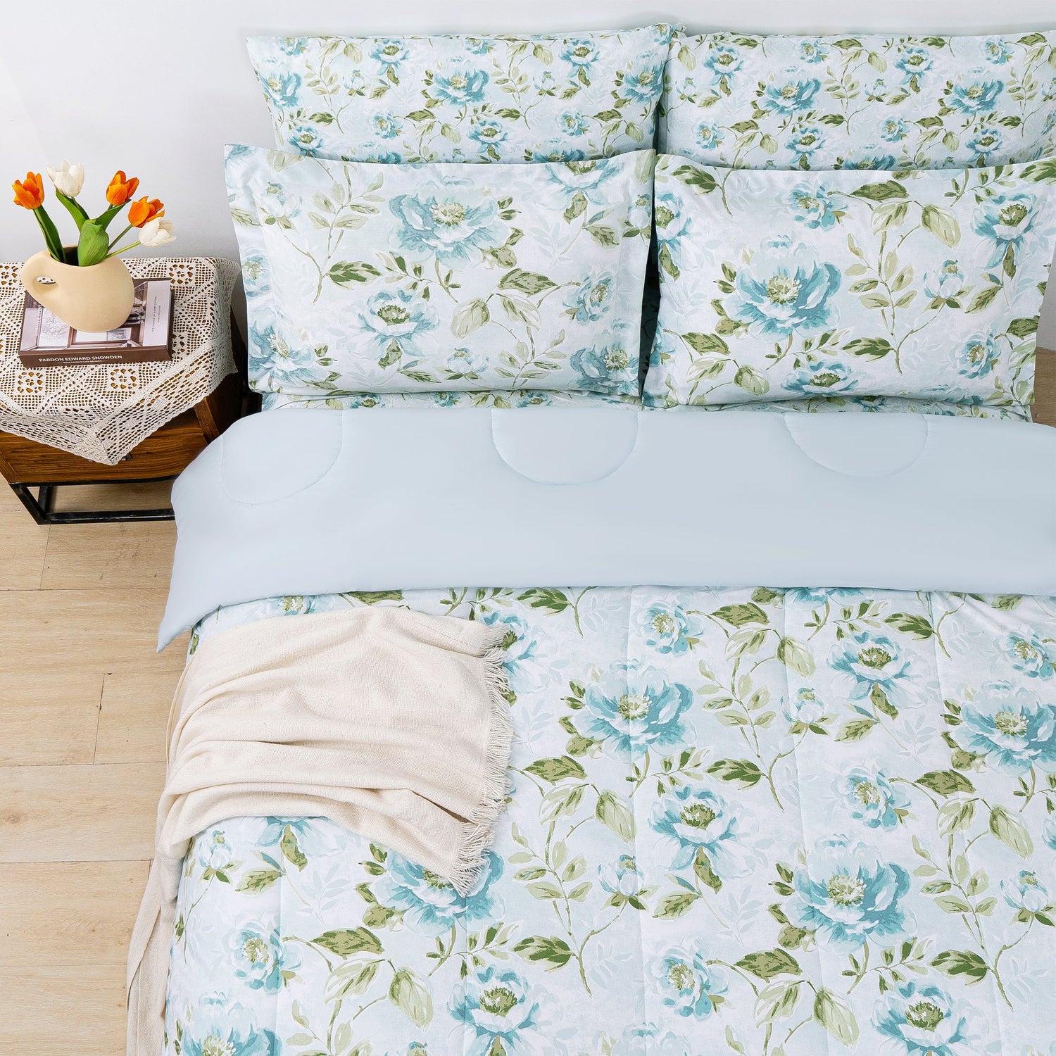 Garden Dream Comforter Set 7 Pieces