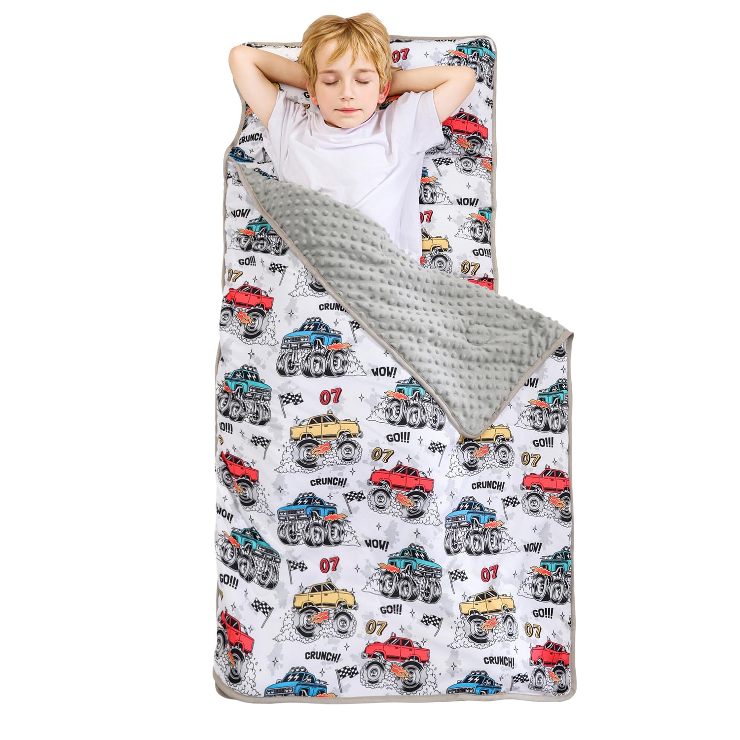 Cozy Comfort Nap Mat - Monster Truck