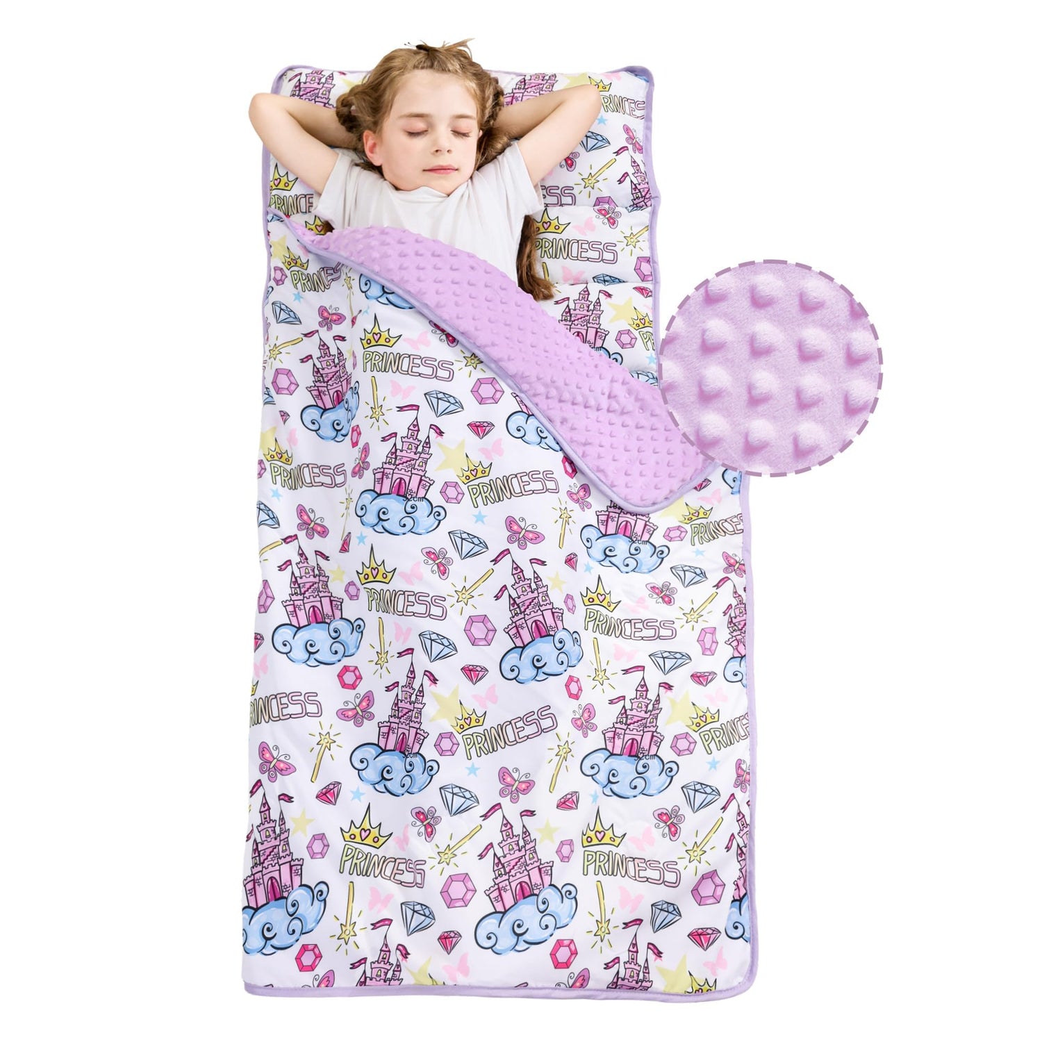 Cozy Comfort Nap Mat - Princess Fantasy