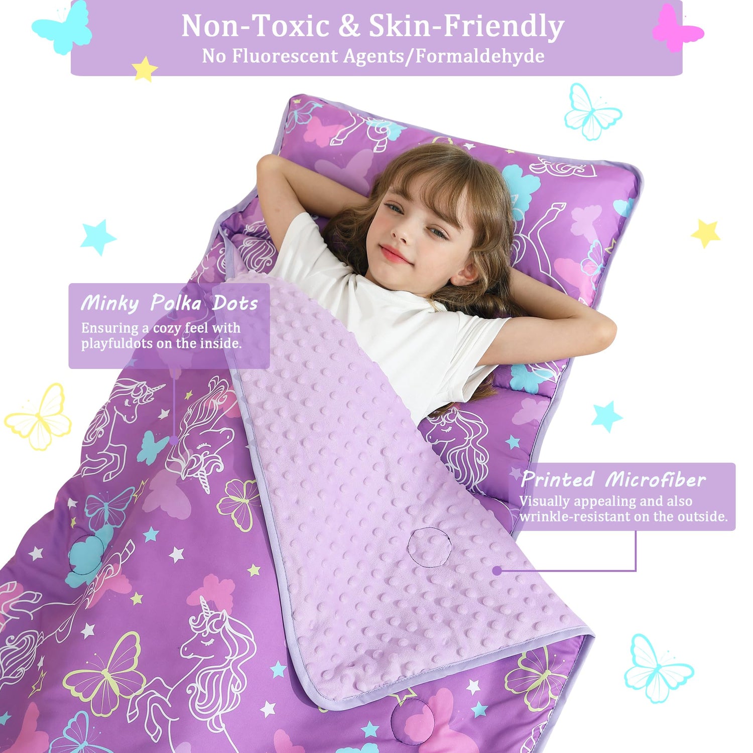 Cozy Comfort Nap Mat - Unicorn Dreamscape