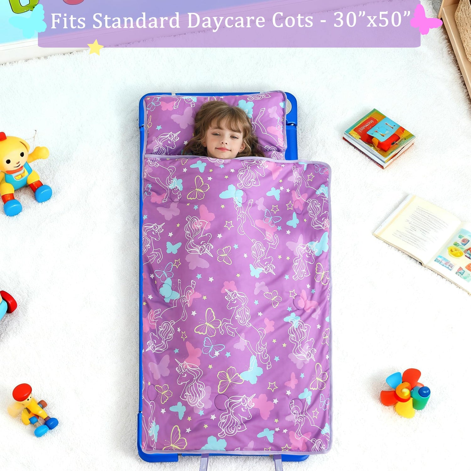 Cozy Comfort Nap Mat - Unicorn Dreamscape